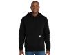 Carhartt Midweight Hooded Logo Sweatshirt - Black